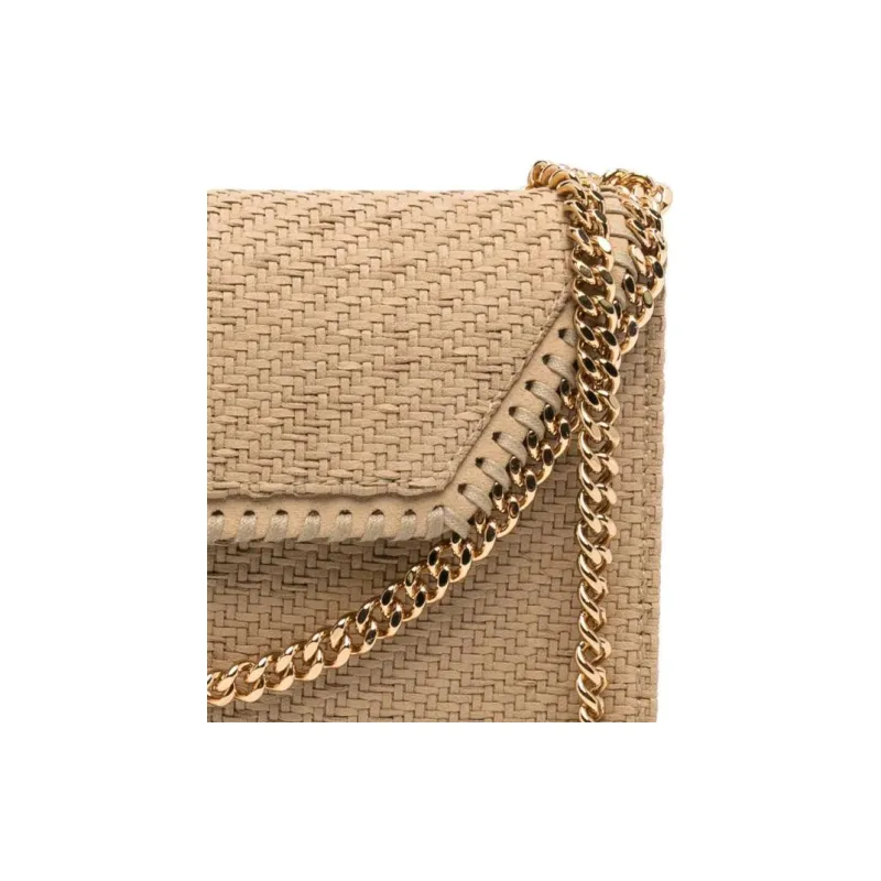 Stella McCartney Polyamide With Polyurethane Portable Crossbody Bag Shoulder Bag Mini Women's Sandy Beige-3