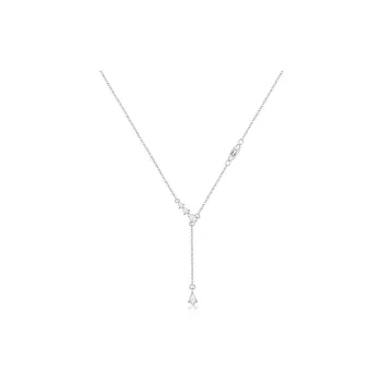 EUA Flash Zircon Necklaces Women's