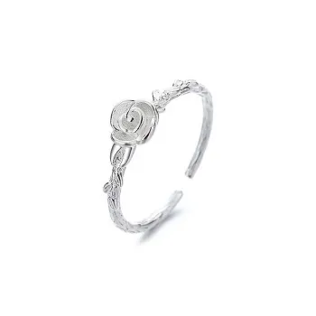 Old Qingyun Silver Building Foot Silver 990 Rings Women's