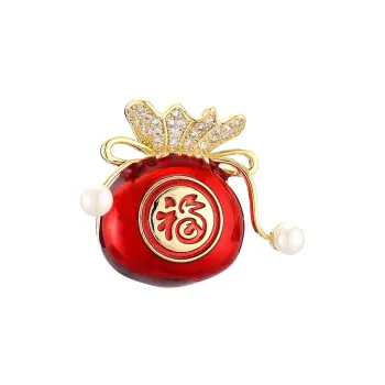 CHIMERA Oil Drip Brooches Women's