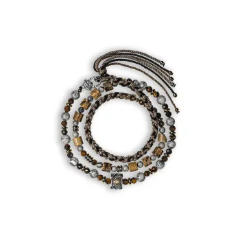 Cuud Tiger's Eye Stone Bracelets Men's