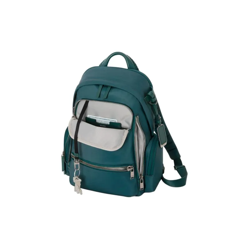TUMI Nylon Backpack Medium Size Unisex Lake Green-2