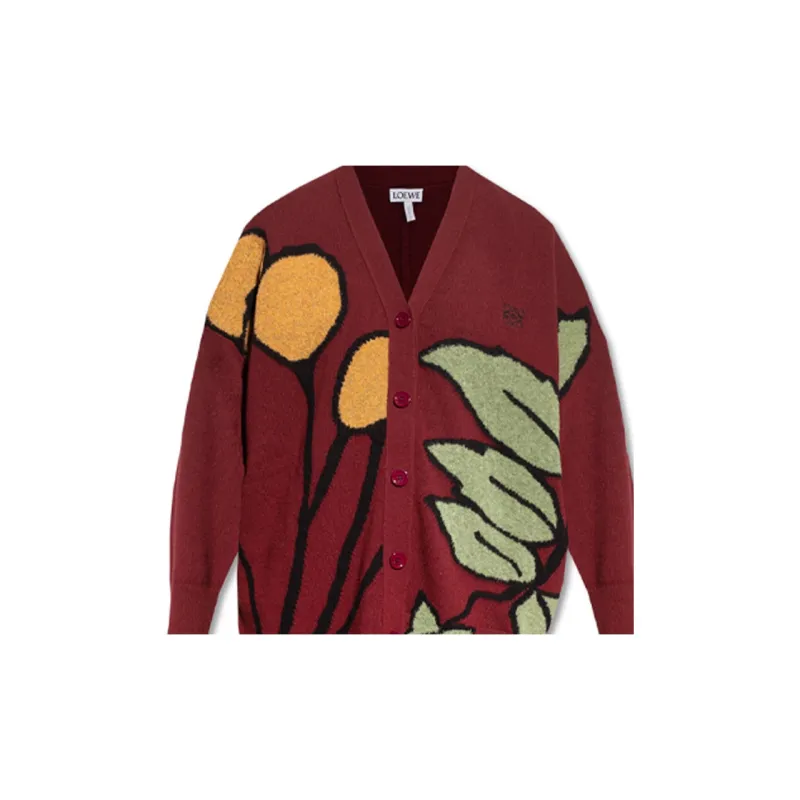 LOEWE Sweaters Women's Red-4