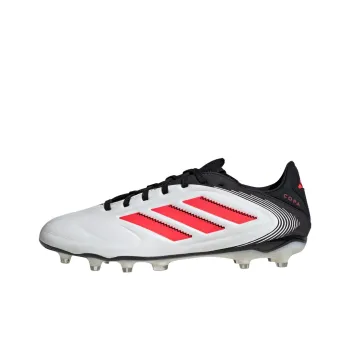Adidas Copa Pure 3 FG Rubber Long Studs Anti Slip Wear Resistant Soccer Shoes Unisex White Black Red