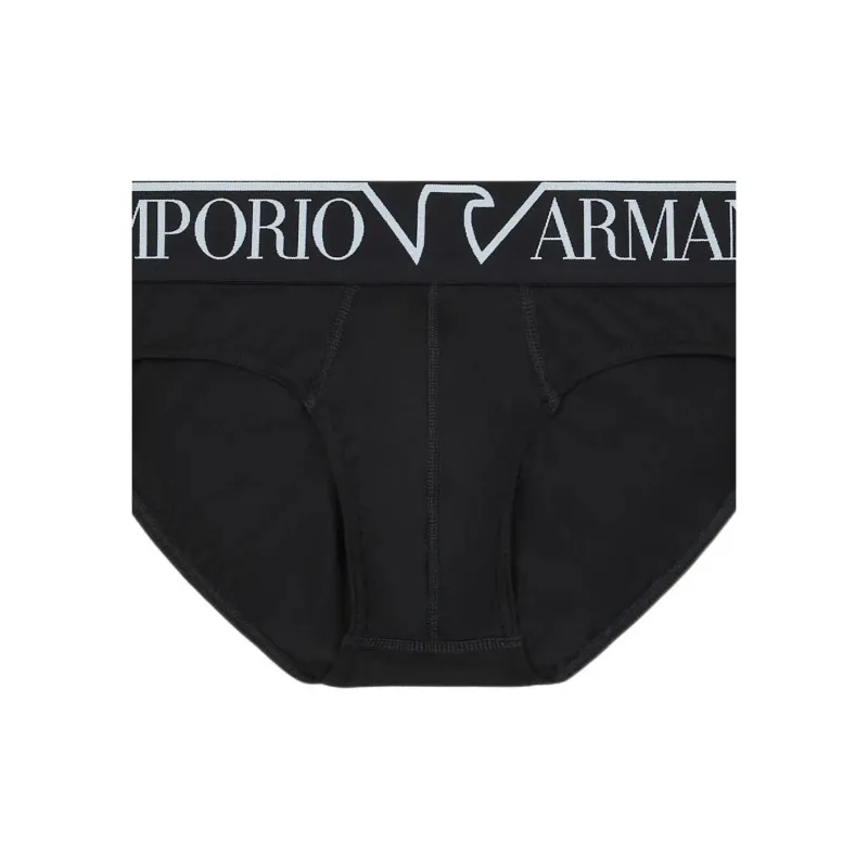 EMPORIO ARMANI Asv Megalogo Organic Cotton Briefs-4