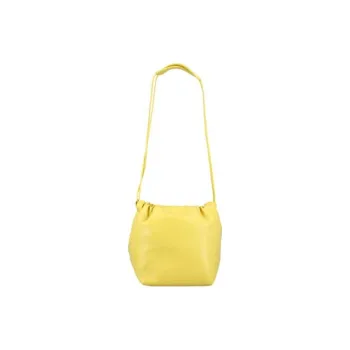 JIL SANDER Lambskin Crossbody Bag, Shoulder Bag Women's Bright Yellow