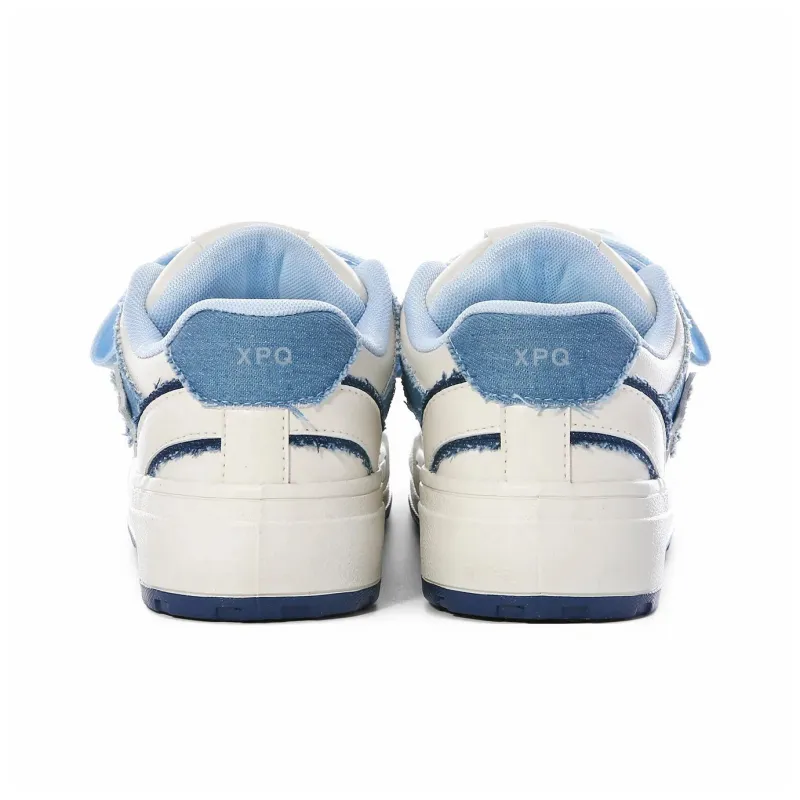 XPQ Coverage Anti Slip And Wear Resistant Low Top Skateboard Shoes Women's-52