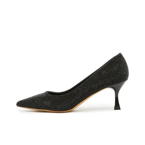 POOQ Slim Heel High Heels 6CM Women's