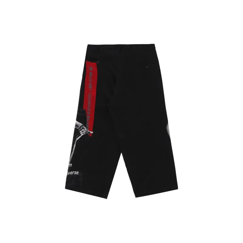 Yohji Yamamoto Pour Homme SS25 Casual Pants Men's Black-1