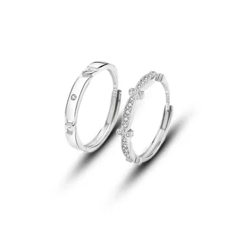 Chongqing Gold Store S925 Silver Rings Unisex