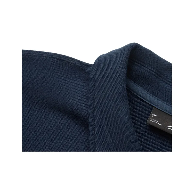 LiNing Sports Life Collection Sweatshirt Unisex Dark Marine Blue-2