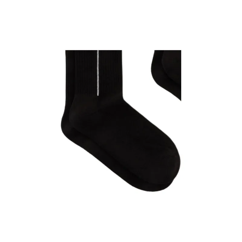 EMPORIO ARMANI Logo Embroidered Two Pack Socks-3