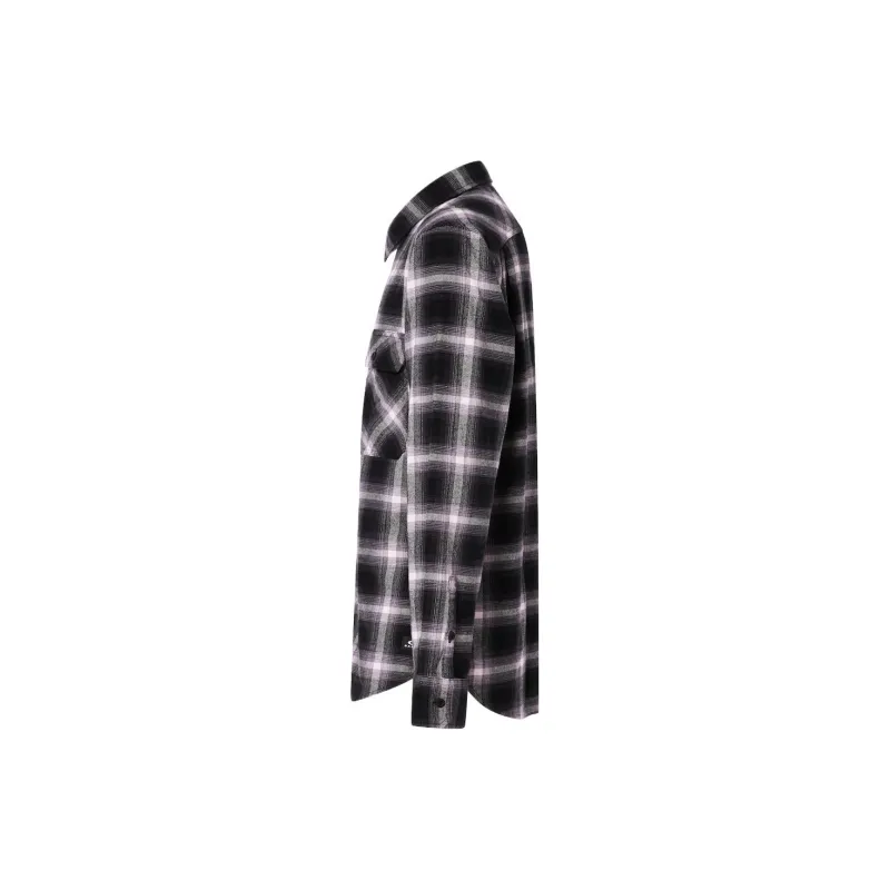 Oakley Shirt Men's Gray/Black Plaid-2