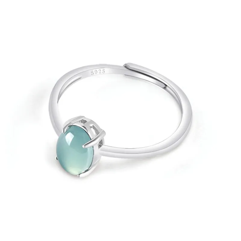 LIANGYUXI Glutinous Jade Jadeite Rings Unisex-2