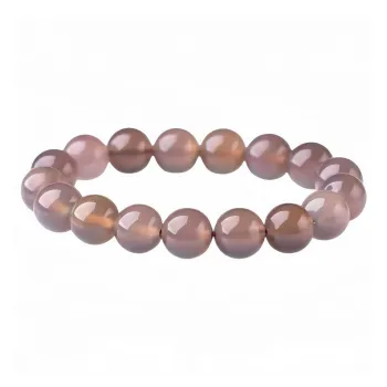 Stone On The Line Agate Bracelets Unisex