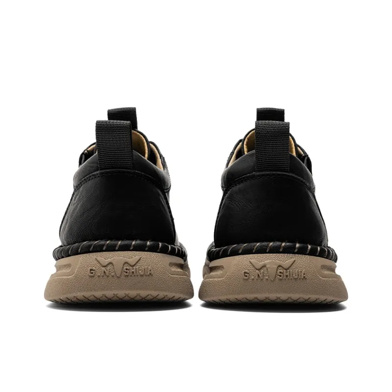 G.N.SHIJIA Black Gold Ox Collection Casual Shoes Men's-3