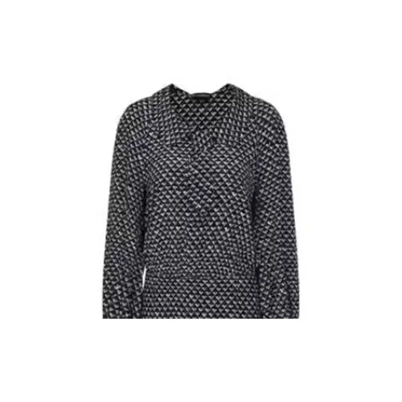 EMPORIO ARMANI Long Sleeved Dresses Women's Black-1