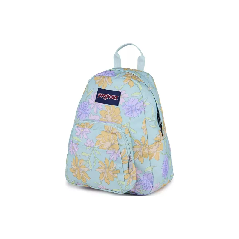 JanSport Recycled Polyester Backpack Mini Women's Light Blue Multicolor-1