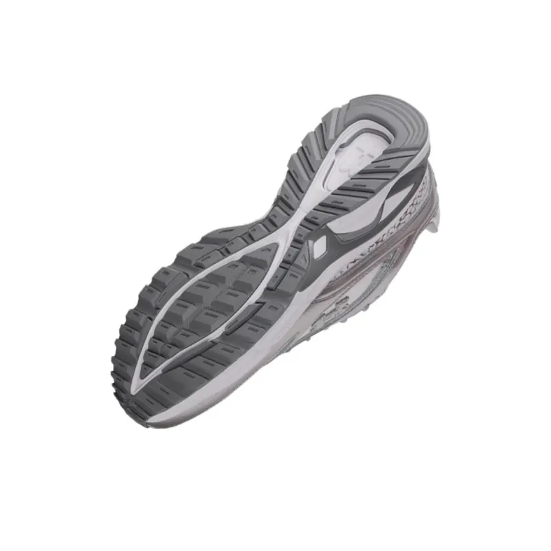 Under Armour Apparition Anti Slip Wear Resistant Low Top Casual Shoes Unisex Silver-4