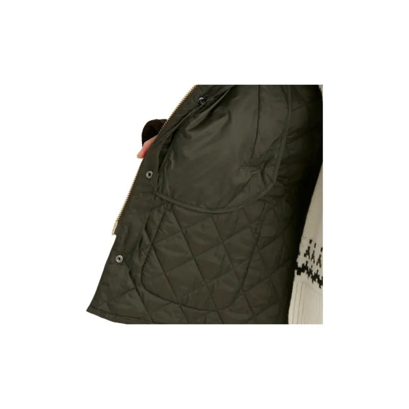 BARBOUR Puffer Jacket Women's Green-12
