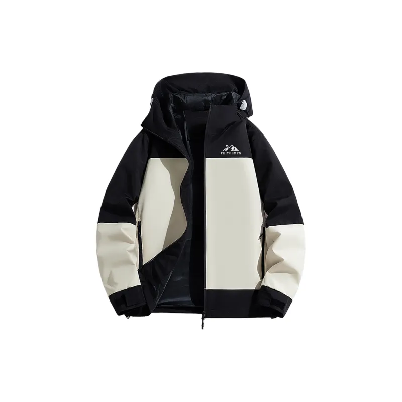 Feiyue Water-Resistant Windproof Warm Water-Repellent Windbreaker Jacket Unisex-9