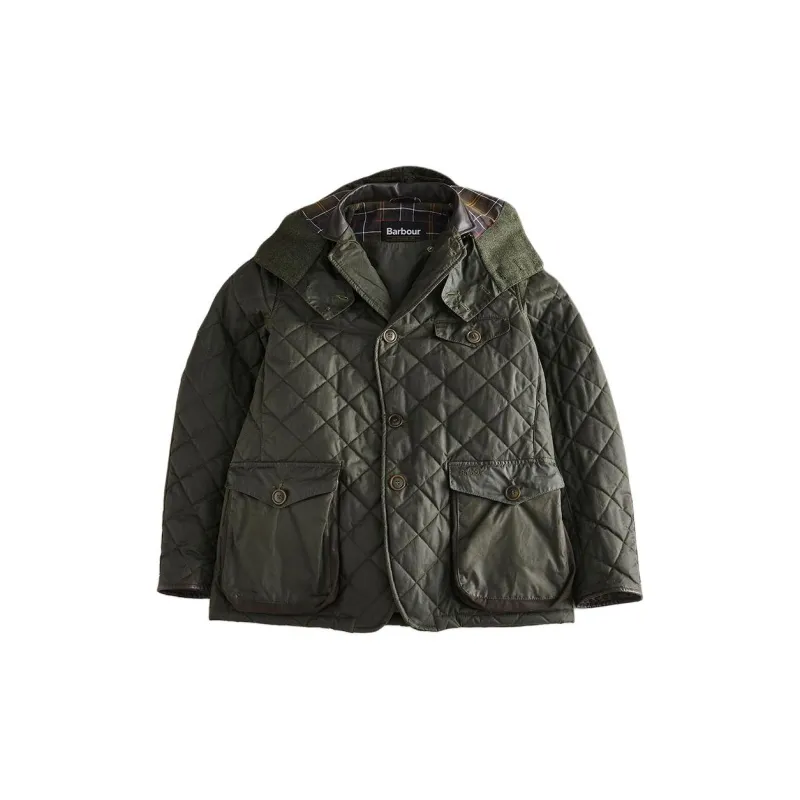 BARBOUR Puffer Jacket Men's Army Green-0