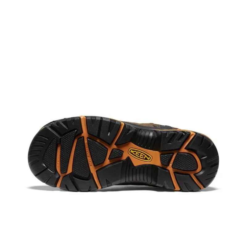 KEEN Braddock Breathable And Wear-resistant Low-Top Trekking Shoes Men's Brown-2