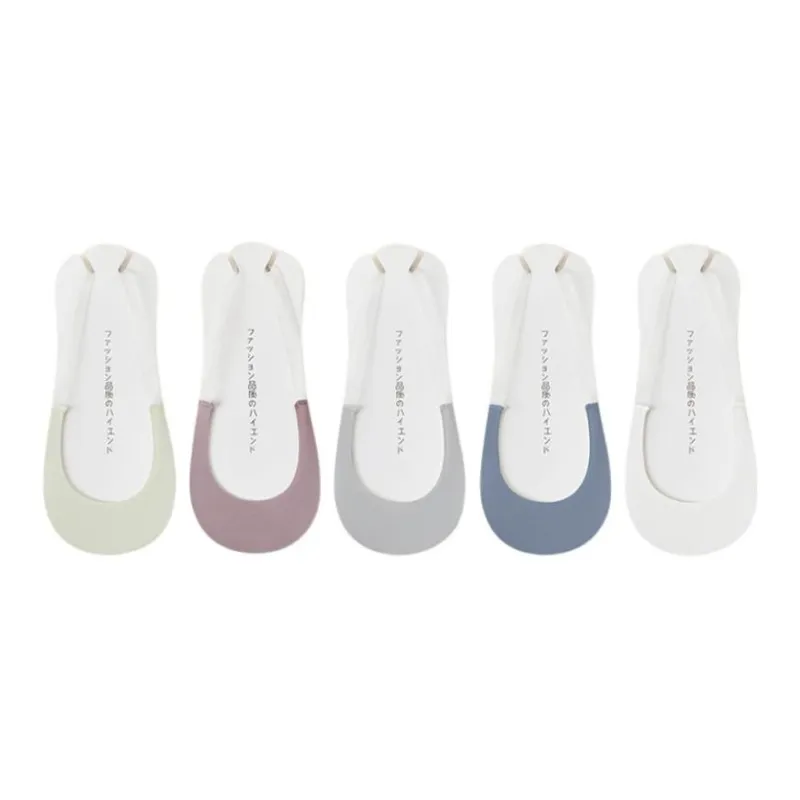 Lan Miao No Show Socks Women's 5 Pack-8