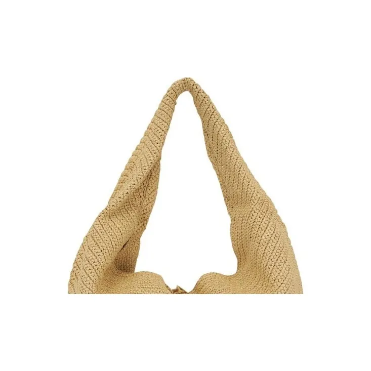 KHAITE The Large Olivia Raffia Shoulder Bag-3