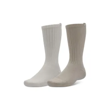Under Armour Sportstyle Mid Calf Socks Unisex 2 Pack Rock