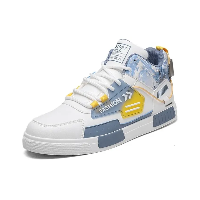 King Jinmai Slip Resistant Mid Top Skateboard Shoes Men's-1