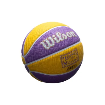 Wilson Rubber Basketball Purple Yellow Size 3 Ball Street Kids'