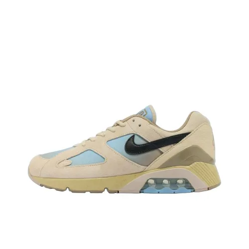 Nike Anti Slip Wear Resistant Low Top Running Shoes Men's Light Khaki