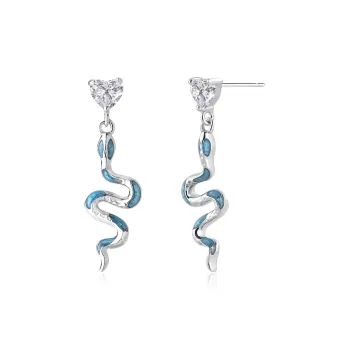 U state 999 Fine Silver Earrings Women's