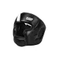 Microfiber Leather Head Guard Black