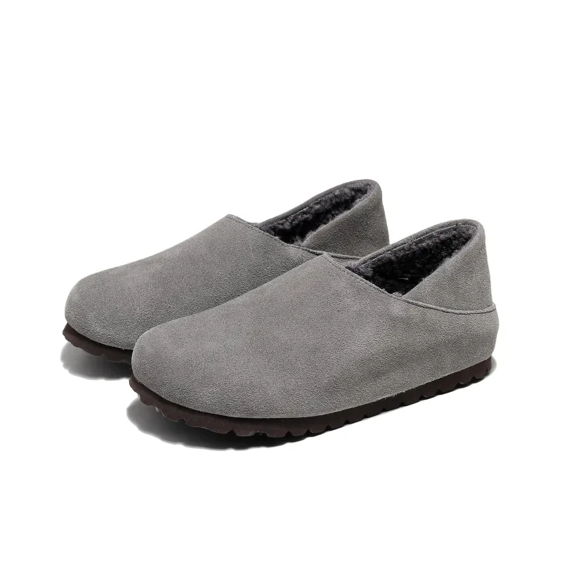 Golofi Casual Fleece-Lined Slip-on Warm Bogs Shoes Lightweight Outerwear Women's-14