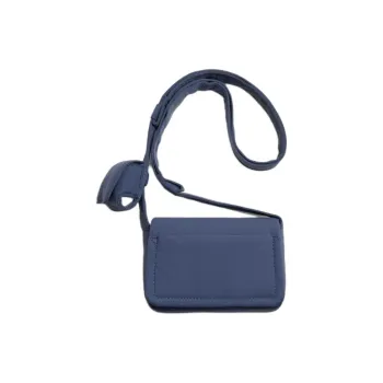 ZARA Nylon Shoulder Bag, Crossbody Bag Men's Blue