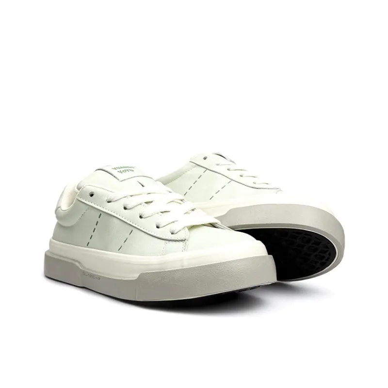 Mengsai Coverage Abrasion Resistant Low Top Skateboard Shoes Women's Mint Green-2