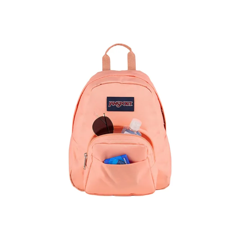 JanSport Polyester Backpack Mini Women's Peach Pink-4
