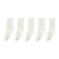 Fall Winter Thermal Slouch Socks Combination (Milk White+Milk White+Milk White+Milk White+Milk White)