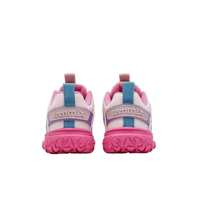 Teenmix Anti Slip Wear Resistant Low Top Kids Lifestyle Shoes White Pink Kids'-2