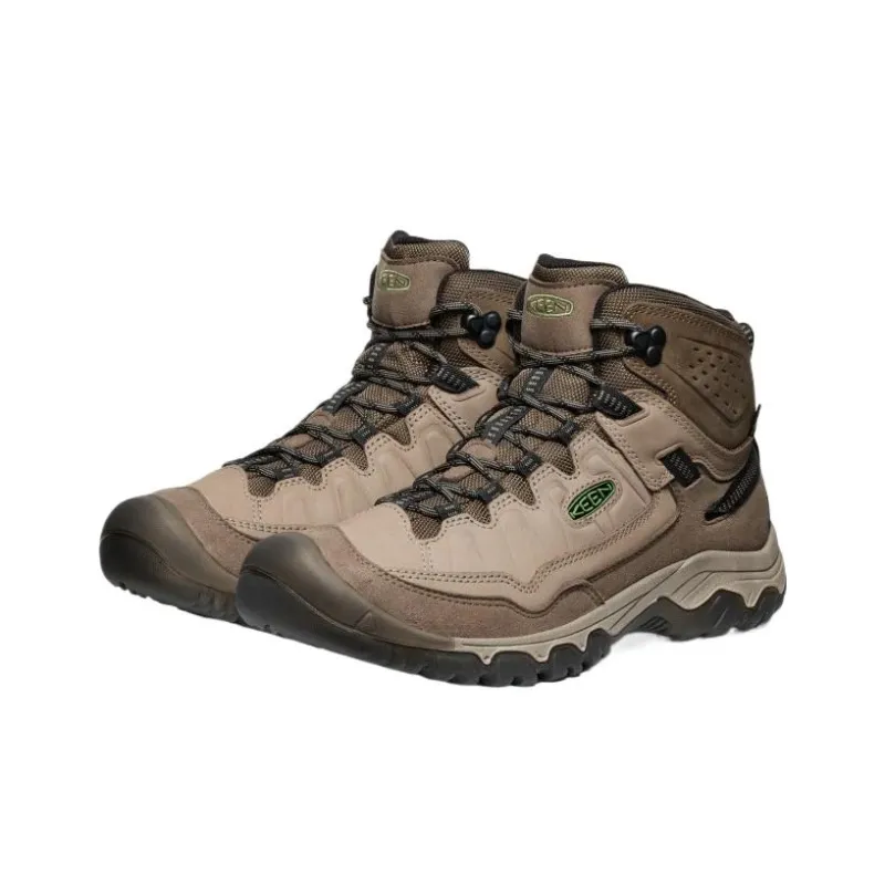 KEEN TARGHEE IV MID Anti Slip Wear Resistant Mid Top Hiking Shoes Men's Brown-2
