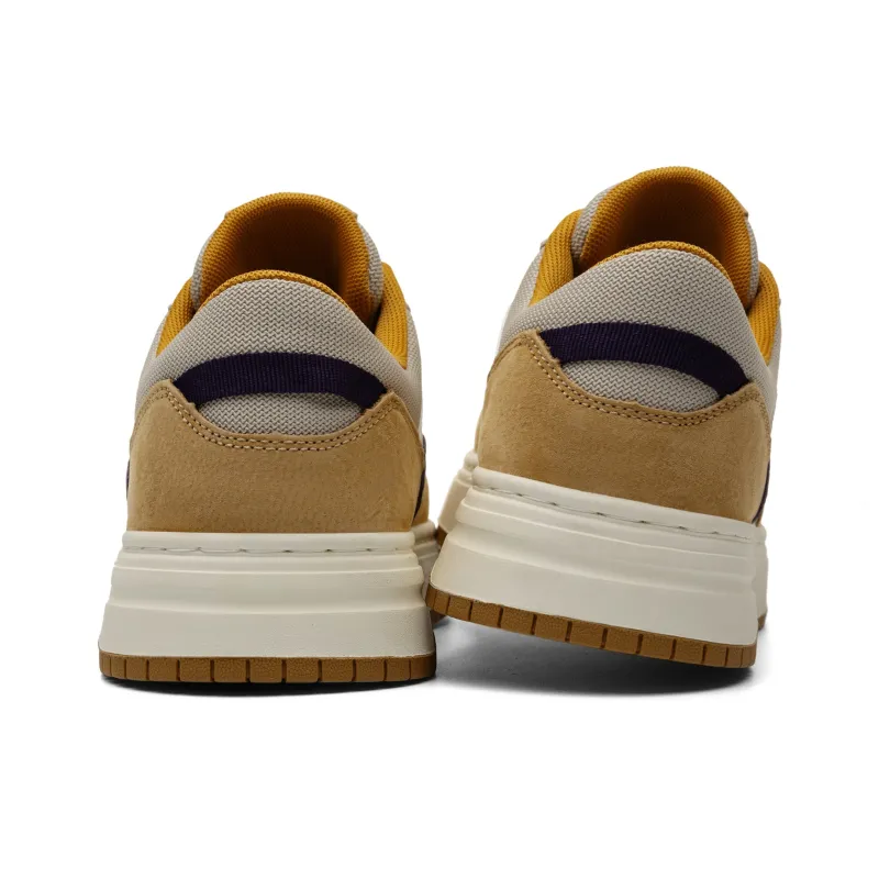 JEEP SPIRIT Low Top Skateboard Shoes Men's Coconut Brown-6