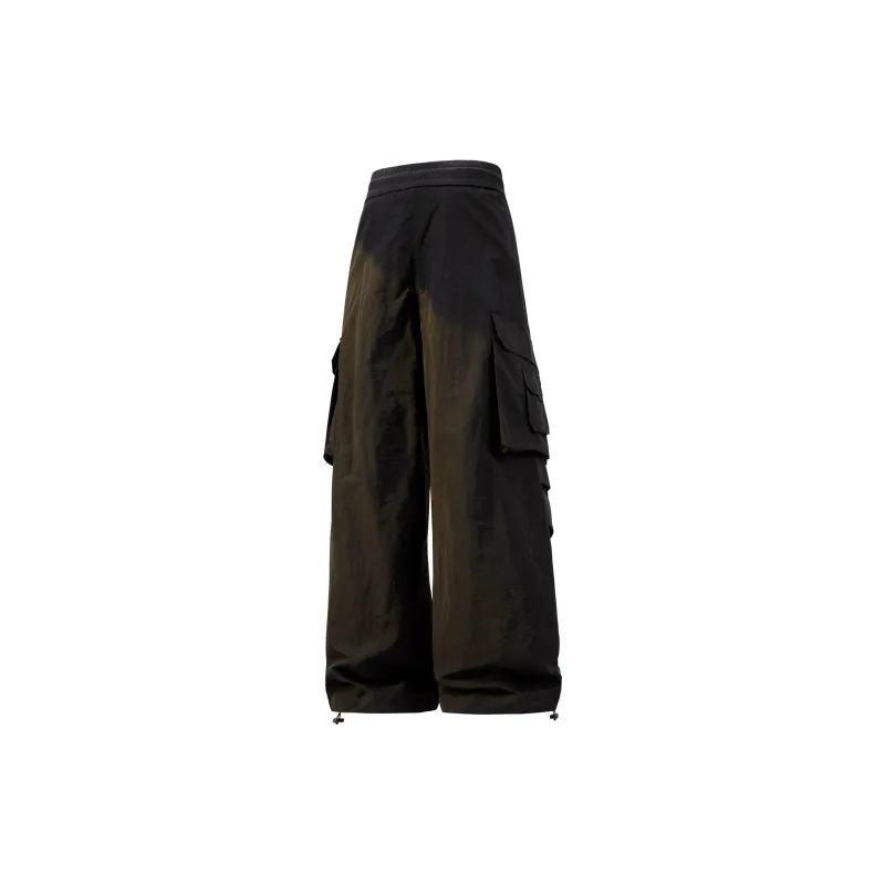 SWAMP AREA Casual Pants Unisex Black-1