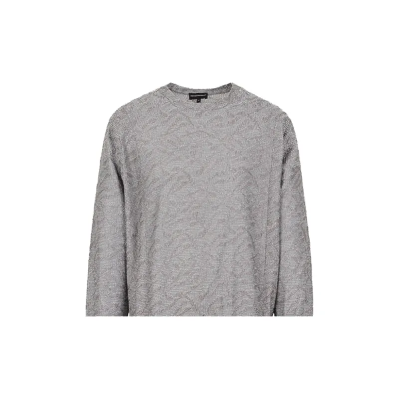 EMPORIO ARMANI SS22 Knitwear Men's Gray-4