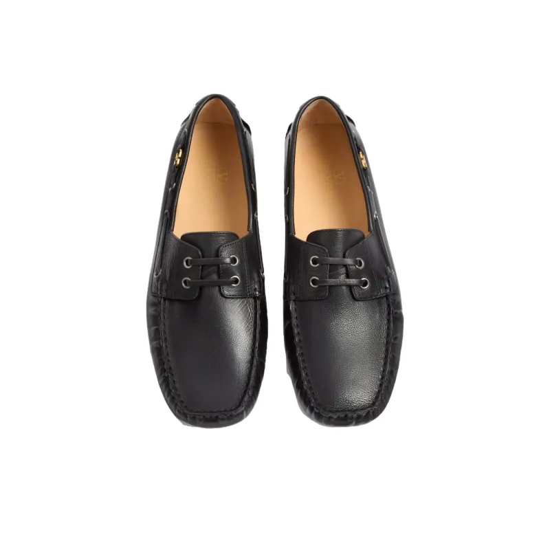Valentino Driver Fastaway Lace Up Boat Shoes-3