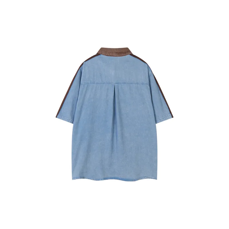 BEAR UNION Shirts Unisex Sky Blue-1