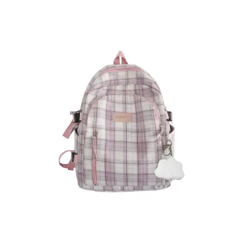 UNITE STAR Nylon Backpack Regular Women's Purple/Pink/Dark Blue/Light Blue