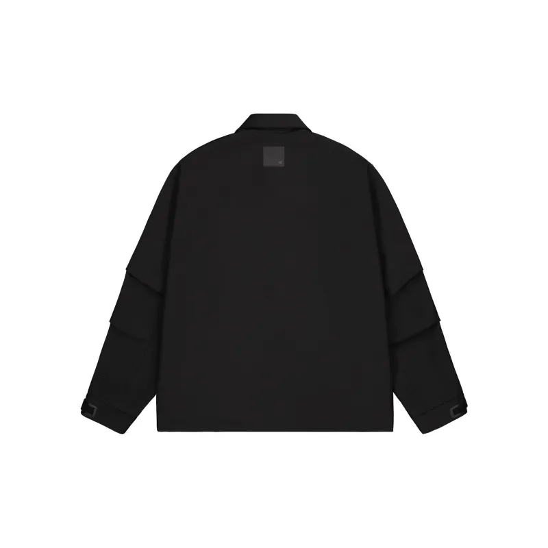 New Balance NB Grey Jacket Unisex Black-1