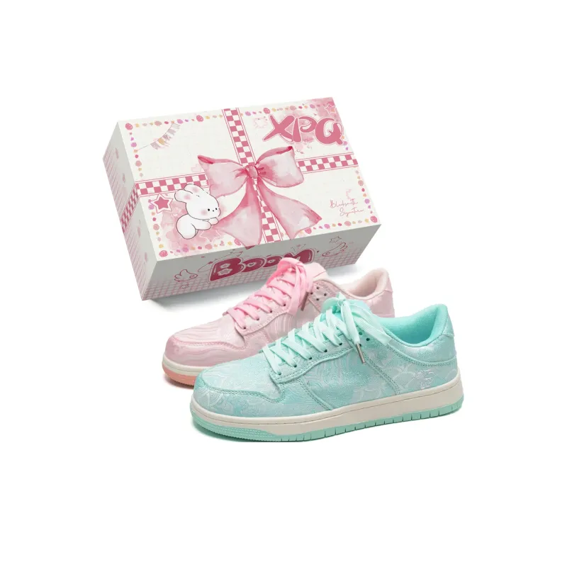 XPQ Durable Lightweight And Breathable Low-Top Skateboard Shoes Unisex-23